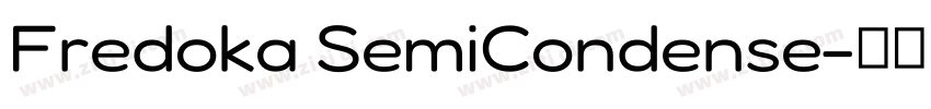 Fredoka SemiCondense字体转换